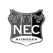 Zwart wit foto van NEC Nijmege